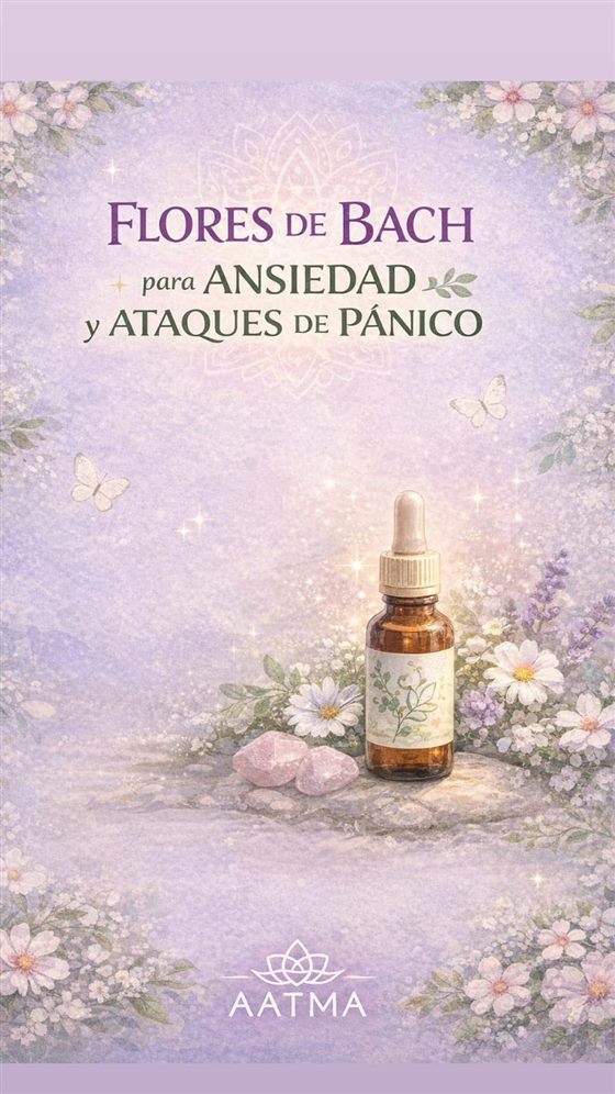 Flores de Bach para ansiedad y ataques de pánico