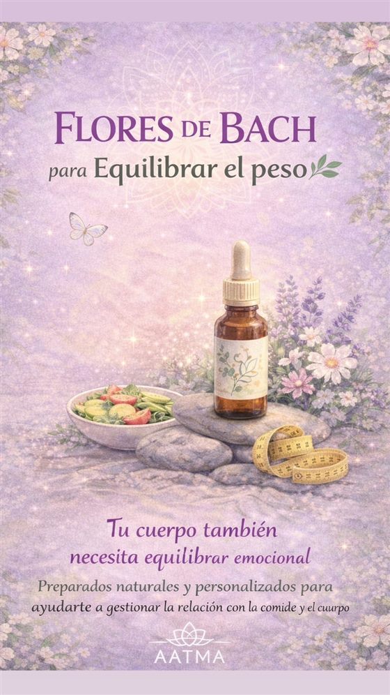 Flores de Bach para equilibrar el peso
